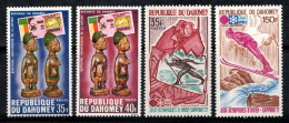 Dahomey 1971-72 Mi. 456-57,470-71 Neuf ** 100% Loterie Nationale, Jeux Olympiques - Altri - Africa