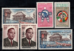 Dahomey 1960-62 Neuf ** 100% Habitations Sur Pilotis,Indépendance,Ministre Maga - Autres - Afrique