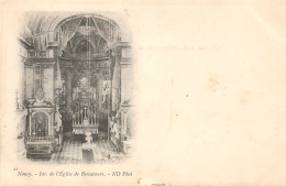 CPA NANCY - INTERIEUR EGLISE DE BONSECOURS - CARTE PRECURSEUR - Nancy