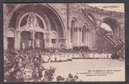 121373/ Lourdes, L'Entrée Du Rosaire Pendant La Procession - Heilige Stätte