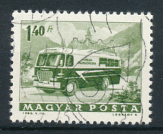 Timbre : MAGYAR POSTA, HONGRIE, 1963, Bus, Autocar, 1.40 Ft, Oblitéré - Bus