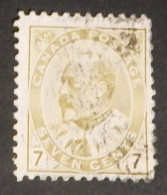 CANADA YT 81 OBLITÉRÉ "EDOUARD VII" ANNÉES 1903/1909 - Used Stamps