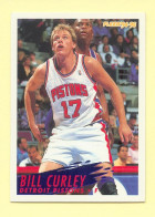 Basket : BILL CURLEY / DETROIT PISTONS / N° 64 / NBA - Fleer' 94-95 - 1990-1999