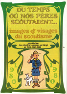 Hergé Tintin 1980. Du Temps Ou Nos Pères Scoutaient. Scout. Une Sélection Des Calendriers Dessinées Par Hergé. - Big : 1971-80