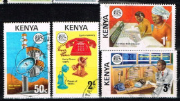 KENYA / Oblitérés / Used / 1976 - Développement Du Téléphone Dans L'ouest Africain - Kenya (1963-...)