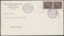 Marcofilia - AUTO-AMBULÂNCIA - PORTO-AVEIRO-COIMBRA -|- Cover - 1954 - Storia Postale