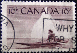 Canada U  278 (o) Usado. 1955 - Usati