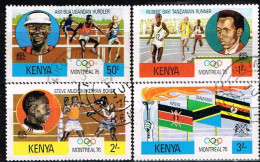 KENYA / Oblitérés / Used / 1976 - JO Montréal - Kenya (1963-...)