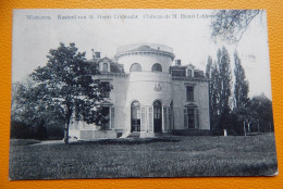 WETTEREN  -  Kasteel Van M. Henri Libbrecht - Château De M. Libbrecht - Wetteren