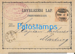 223952 HUNGARY BUDAPEST CANCEL YEAR 1974 CIRCULATED TO GERMANY POSTAL STATIONERY POSTCARD - Enteros Postales