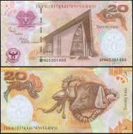 PAPUA NEW GUINEA 20 KINA - 2008 (2009) - Paper Unc - P.36a Banknote - Papua New Guinea