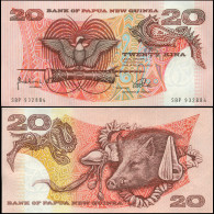 PAPUA NEW GUINEA 20 KINA - ND (1998) - Paper Unc - P.10d Banknote - Papua New Guinea