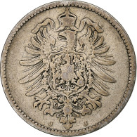 Empire Allemand, Wilhelm I, Mark, 1878, Hambourg, Argent, TB, KM:7 - 1 Mark