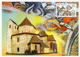 FRANCE - Carte Maximum - 3,00F/0,46E Abbatiale Ottmarsheim - 68 Ottmarsheim - 17/6/2000 - 2000-2009