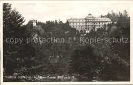 41766049 Buehlertal Kurhaus Schloss Buehlerhoehe Buehlertal - Buehlertal