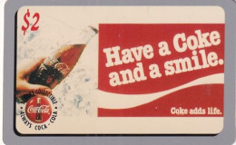 USA - Coca Cola, Sprint Prepaid Card, Exp.date 12/95, Mint - Publicidad
