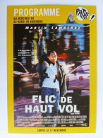 FLIC DE HAUT VOL - Martin Lawrence - Cinéma / Film - Carte Publicitaire Pathé Affiche Ciné - Police - Gendarmerie