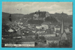 * Larochette Fels (Luxembourg - Luxemburg) * (Kunstverlag P.C. Schoren) Panorama & Ruines, Vue Générale, église - Larochette