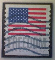 United States, Scott #5788, Used(o) Coil, 2023, Flag Definitive: Freedom Flag, (63¢) Forever - Oblitérés