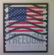 United States, Scott #5788, Used(o) Coil, 2023, Flag Definitive: Freedom Flag, (63¢) Forever - Oblitérés