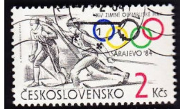 TCHECOSLOVAQUIE - Ski De Fond. Jeux Olympiques De Sarajevo - Used Stamps