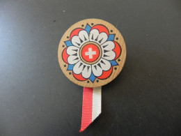 Old Badge Schweiz Suisse Svizzera Switzerland - National Day 1. August 1977 - Non Classés