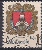 TCHECOSLOVAQUIE - Armoiries De Milevsko - Used Stamps