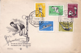 Argentina - 1959 - FDC - III Pan American Games Chicago - Caja 30 - FDC