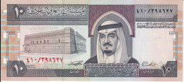 BILLETE DE ARABIA SAUDITA DE 10 RIYAL DEL AÑO 1983 SIN CIRCULAR (UNC)   (BANKNOTE) - Arabie Saoudite