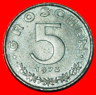 * HAMMER AND SICKLE (1948-1994): AUSTRIA  5 GROSCHEN 1973! · LOW START ·  NO RESERVE! - Autriche