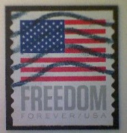 United States, Scott #5788, Used(o) Coil, 2023, Flag Definitive: Freedom Flag, (63¢) Forever - Oblitérés