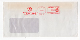 1990.YUGOSLAVIA,SLOVENIA,LESCE,VERIGA,SLOVENIAN STEEL WORKS,COVER - Cartas & Documentos