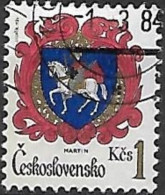 TCHECOSLOVAQUIE - Armoiries De Martin - Used Stamps