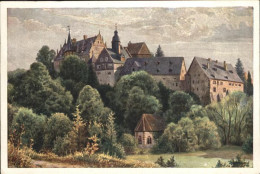 41211952 Lauterbach Hessen Schloss Eisenbach Kuenstlerkarte L. Lindgreen Lauterb - Lauterbach