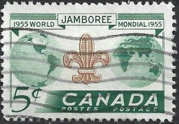 Canada U  283 (o) Usado. 1955 - Gebraucht