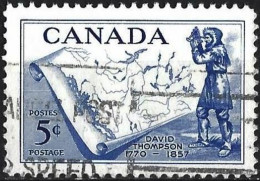 Canada U  297 (o) Usado. 1957 - Oblitérés