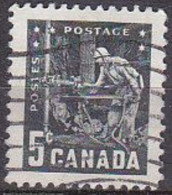Canada U  300 (o) Usado. 1957 - Oblitérés