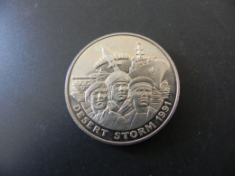 Medaille Medal - USA - Desert Storm 1991 - Liberation Of Kuwait - Desert Shield - Autres & Non Classés