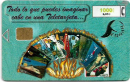 Spain - Telefónica - Album Ferrari - CP-154 - 05.1999, 1.000PTA, 4.500ex, Used - Commemorative Advertisment