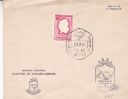 Delcampe - Argentina - 1957 - FDC - Reforming Convention - Ministry Of Communications Envelope - Caja 30 - FDC