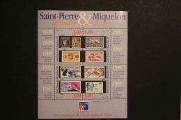 SPM ST PIERRE ET MIQUELON 1999 BF N°6 NEUF** TTB - Blocks & Sheetlets