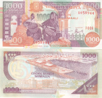 SOMALIA 1000 SHILLINGS 1996 P 37 UNC - Somalië