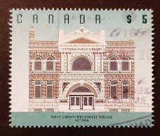 Canada 1996  USED  Sc1378   5$  Public Library Victoria - Gebraucht