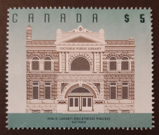 Canada 1996  USED  Sc1378    5$ Public Library, Victoria - Gebruikt