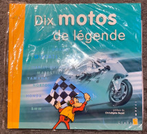 France - Livres Timbrés - Dix Motos De Légende - Sous Blister - 2002 - Ungebraucht