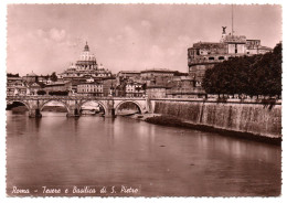 Roma - Tevere E Basilica Di San Pietro - San Pietro