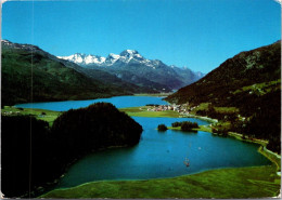 9-2-2024 (3 X 43) Switzerland - Mountains & Lake (Silvaplana) - Silvaplana