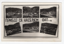 1960. YUGOSLAVIA,SERBIA,PRIBOJ WITH FAP DEVELOPMENT,POSTCARD,USED - Jugoslavia