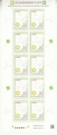 2017 Japan Commissioned Welfare Volunteers Doves Birds Miniature Sheet Of 10  MNH - Neufs