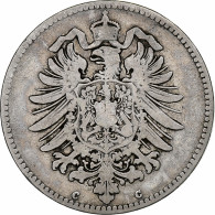 Empire Allemand, Wilhelm I, Mark, 1875, Frankfurt, Argent, TB+, KM:7 - 1 Mark